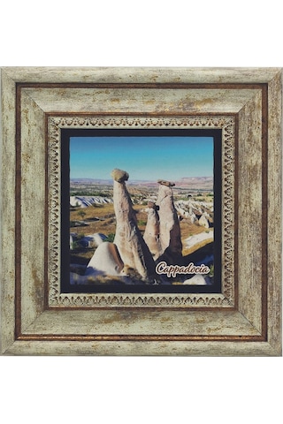 Kapadokya Baskılı Taş Tablo 20x20 719