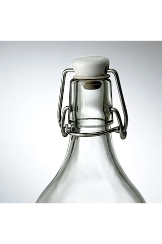 Sumuhome Korken Cam Su Şişesi Yağdanlık Sürahi 0,5 Lt