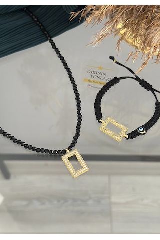 Gram Altınlık Siyah Set Çok Renkli