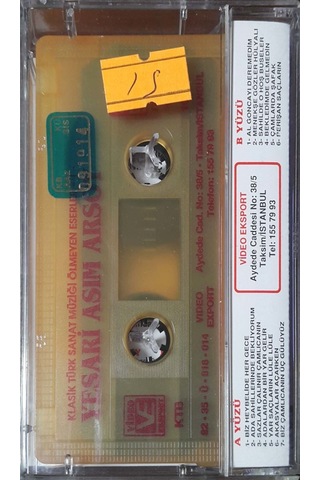 Plak Değildir Kaset Tir Klasik Türk Sanat Müziği Ölmeyen Eserle