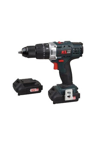 Klpro KLDM1820 18V 2.0 Ah Li-ion Çift Akülü Darbeli Matkap Vidalama