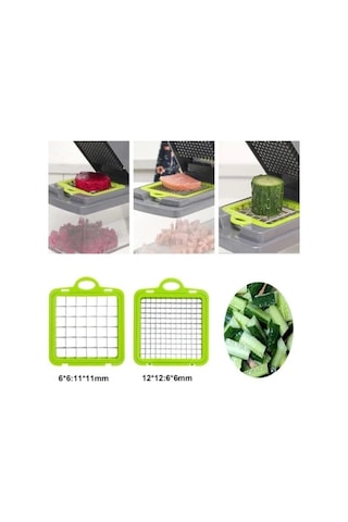 Çok Fonksiyonlu Kesme Doğrama Kiti Renkli