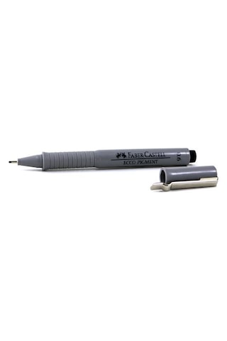 Faber Castell Ecco Pigment 0.6 Siyah Kalem 166699