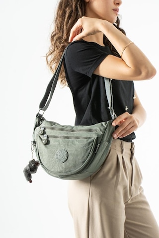 Baginn Klinkır Hafif Yağmur Geçirmez Kadın Postacı Çanta Çok Cepli 25 18 Cm Omuz Çantası 571 Collection Gri