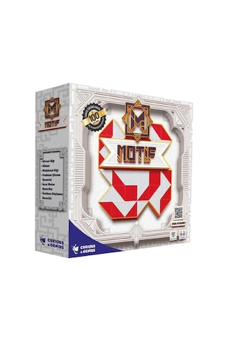 Curious Genius Motif Kutu Oyunu 55125