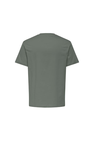 Only & Sons Maxim Erkek Yeşil Tişört 22036952-agn