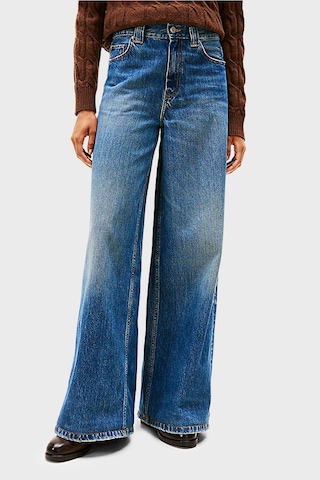 Tommy Hilfiger Bayan Kot Pantolon Ww0ww46731 1a5 Mavi Mavi