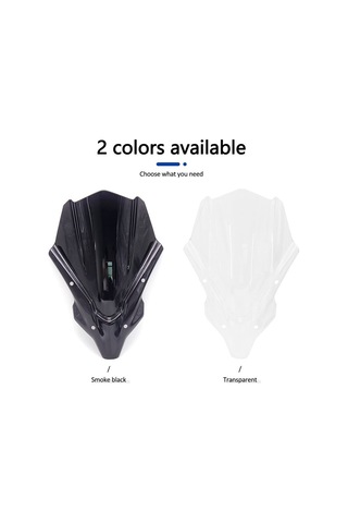 Nayomiglow Yamaha Mt-07 Mt 07 Mt07 Mt07 2021 İçin Motosiklet Ön Cam Ön Camı - Aksesuarlar Şeffaf