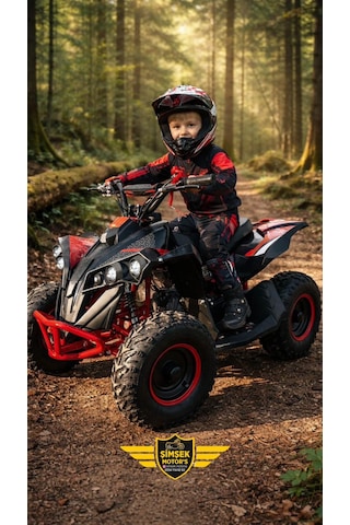 Enbest Mini Atv 4-16 Yaş Kırmızı