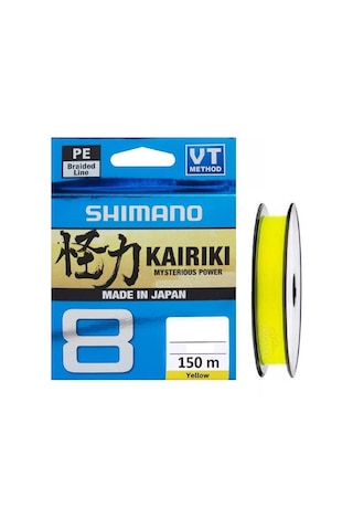 Yeni Shimano Kairiki 8 Kat Yellow 150 Mt Ip Misina