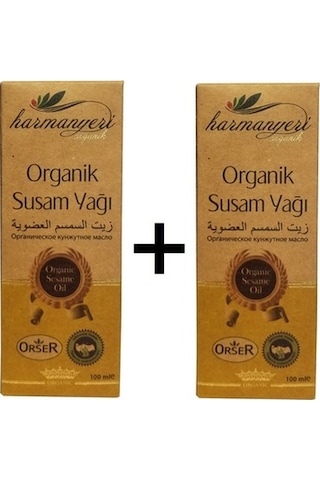 Harmanyeri Organik Susam Yağı 100 ml 2 Adet