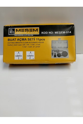 Meşem 19-64 Buat Açma Seti 11pcs Meşem514 N11.15542