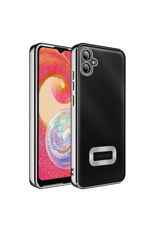 Samsung Galaxy A04 Kılıf Hole Lazer Silikon Kapak