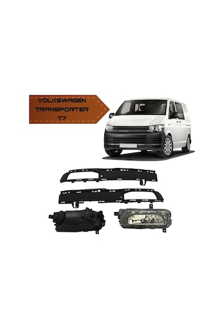 Volkswagen Transporter T7 Sis Farı Lambası Set Tip Ampull