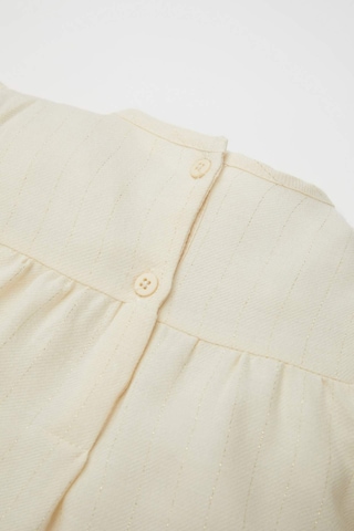 DeFacto Kız Bebek Bisiklet Yaka Twill Uzun Kollu Gömlek D6234A524WNER233 Ekru