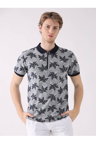Dufy Lacivertvert Erkek Regular Fit Polo Yaka Tshirt - 93995 Lacivert