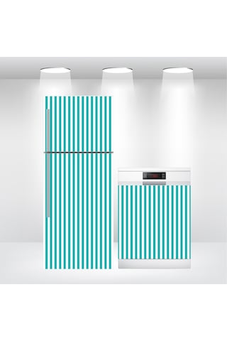 Buzdolabı Ve Bulaşık Makinesi Kapak Folyo Kaplama Çizgili