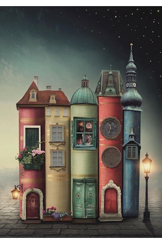 Nova 2000 Parça Fantastik Kitaplar Puzzle