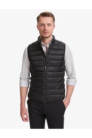 Pierre Cardin Erkek Siyah Mont Yelek 50321036-vr046