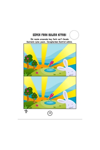 Herkes İçin Süper Fark Bulma Kitabı