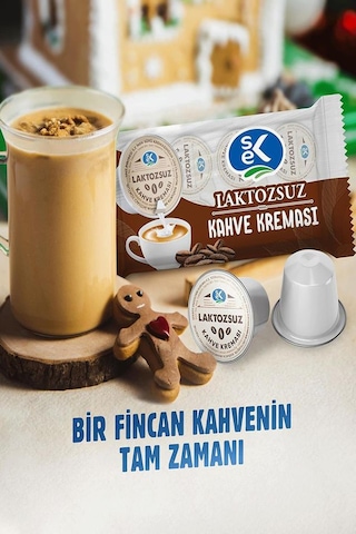 Sek Laktozsuz Kahve Kreması 4'lü 10 x 15 ML