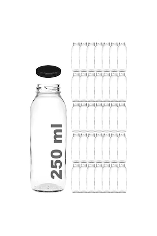 Afracam Meyve Suyu Şeffaf 250 ml Metal Kapaklı 35 Adet