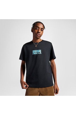 Converse Skeleton Water Ski Erkek Siyah T-shirt