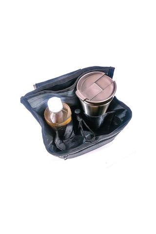 Trendooze Bagaj Fincanı Tutucu Gri Seyahat Içecek Tutucu Esansiyel Gri