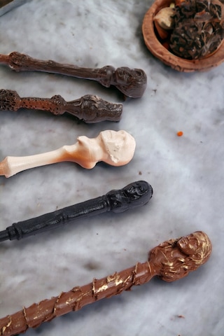 Harry Potter Asası 5'li Asa Seti Harry Hermione Voldemort Dumbledore Snape
