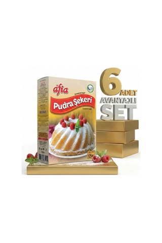 Afia Pudra Şekeri 6x125 Gr