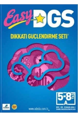Easy Dikkati Güçlendirme Seti 5-8 Yaş A Osman Abalı