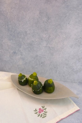 Yaprak Desenli Melamin Servis Tabağı, Çukur Sunum Tabağı, Sunumlu