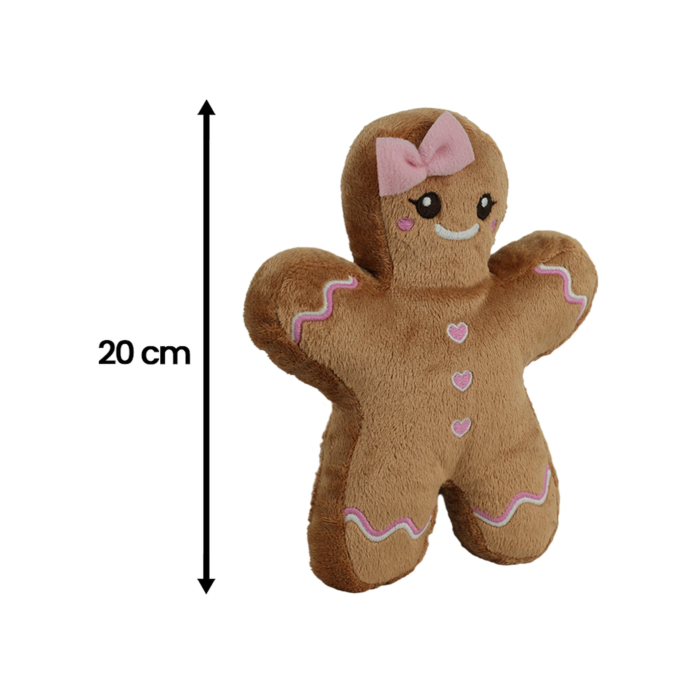 Kurabiye Kız 20 Cm Çok Renkli