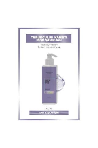 Lewel Mood Premium Supreme Blond Violet Şampuan 400 ML