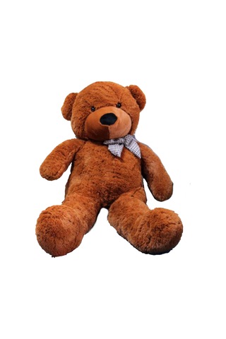 Kuki Oyuncak 120Cm Sevimli Koyu Kahverengi Peluş Ayı