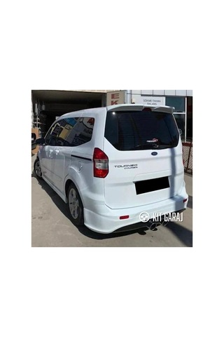 Kit Garaj Ford Tourneo Courier R32 Arka Ek Boyasız Plastik Mat Siyah