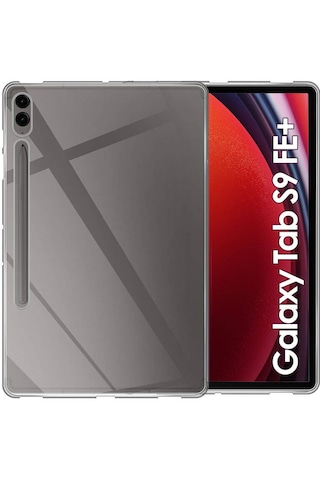 Samsung Galaxy Uyumlu Tab S9 Fe Plus Kılıf Tablet Süper Silikon Kapak