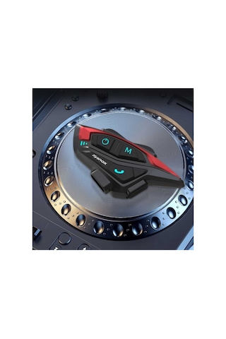 Motorsiklet Kask Bluetooth Kulaklık Mikrofonlu Fm Radyolu 8 Kişilik Çoklu Eşleşme Helmet Intercom