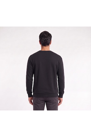 Usa Air Jordan Gri Beyaz Baskılı Siyah Erkek Sweatshirt 11900
