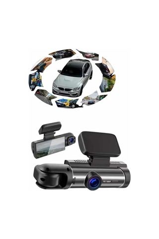 Araç Kamerası Dönebilen Hd Kaliteli Video Ve Fotoğraf Kaydedici 00146409