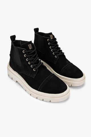 Valmenti Erkek Hakiki Deri Siyah Nubuk Casual Bot 352 21611 Erk Bot Sk24-25 Sıyah Nbk Siyah Nubuk