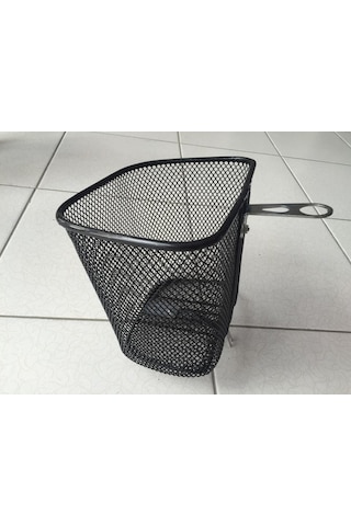 Bisiklet Çocuk Tel Örgü Ön Sepet Siyah 16 - 20 Jant