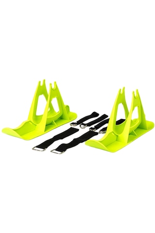 Suntek Kış Kar Kızağı Bisiklet Kayak Kızak Spor Yeşil Yeşil