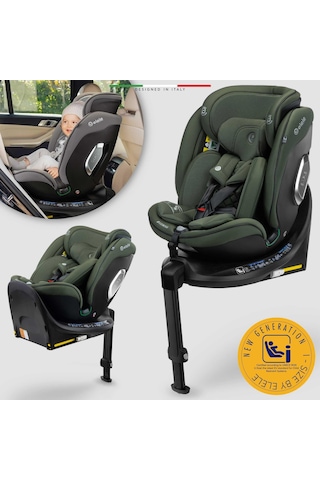Elele Stradafix 360 Dönen I-size Oto Koltuğu İsofix 40-150 Cm 0-36 Kg Yeşil