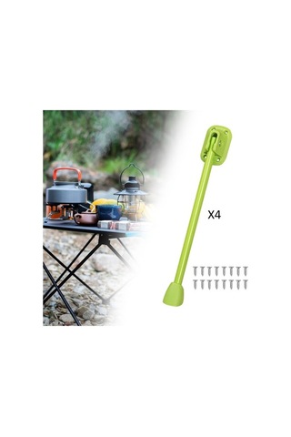 Besthome1 4 Parça Suntek Kamp Sehpaları Bilgisayar Masası İçin, Güvenli Konumlandırma, Dayanıklı Malzeme, Hafif Yapı, Konforlu Diğer