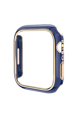 Ekılıf - Apple Uyumlu Watch 42mm - Kasa Ve Ekran Koruyucu Watch Gard 06 Sert Pc Koruyucu - Yeşil