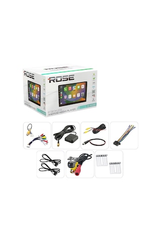 9'' Android Oto Tablet 4-64 Kameralı Rose Dc-8509bt-464