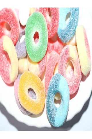 Halka Jelibon Şeftali Aromalı 1000 Gr.