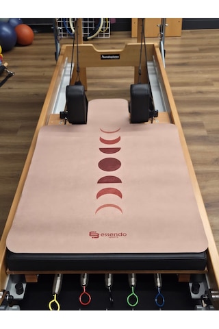 Reformer Pilates Mat ' Kaymaz' -'moon Desert' Renkli