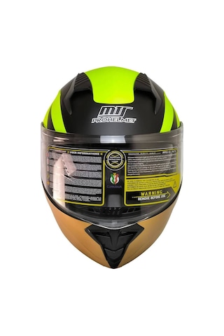 Motosiklet Çene Açılır Kask Güneş Vizörlü Ece 22.06 Sertifikalı New Motor Kaskı V2 Wx92 Çok Renkli